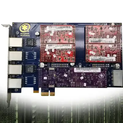 Digium 4 port Voip Asterix card, View more