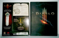 Diablo 3 Limited Edition Strategy Guide + Sealed Metal Bookmark