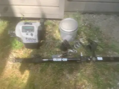 Blue ox flat tow system c/w patriot electric break.