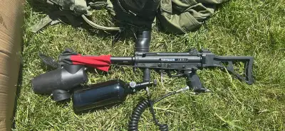 Kit complet de paintball à vendre avec Tippman A5 3 modes, View more