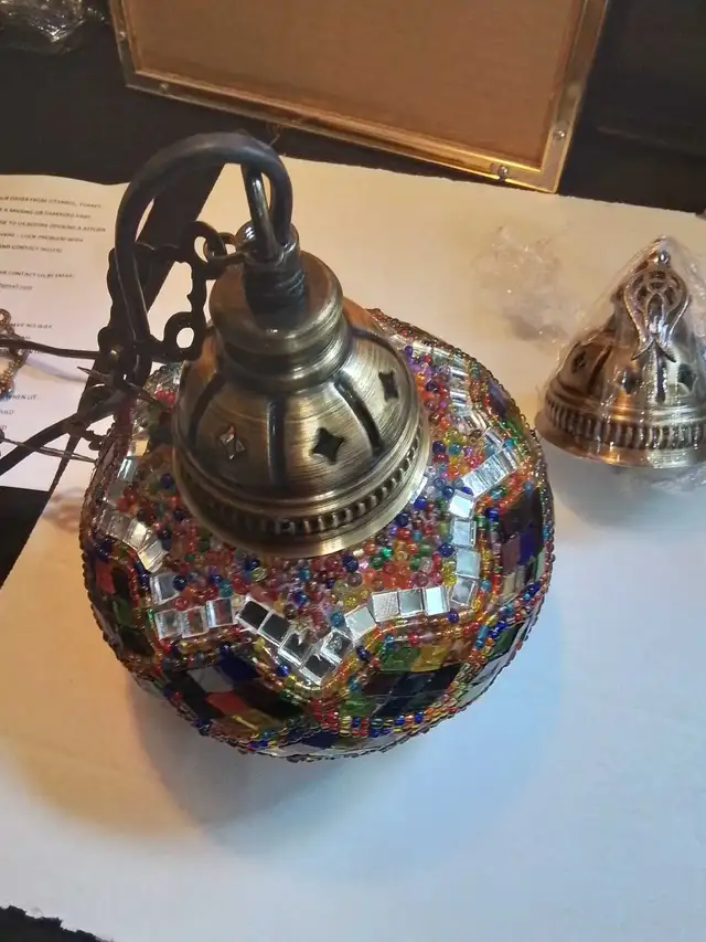 Turkish Mosaic lamp in Indoor Lighting & Fans in City of Toronto - Image 6