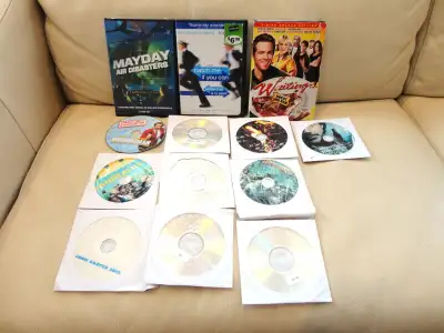 Who will give me $7.00 for this lot of 15 DVD Movies and a couple documentaries? The DVD Titles are:...