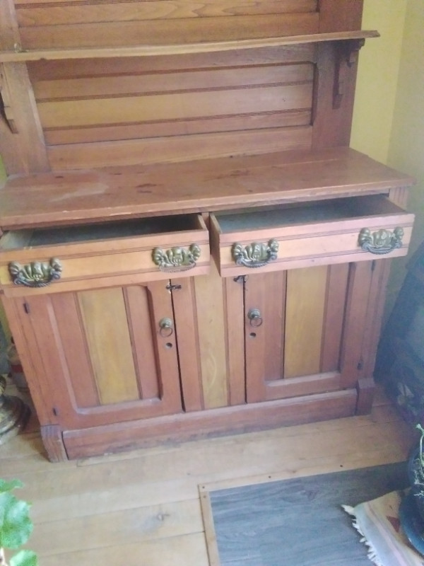 Beautiful Antique Buffet from Quebec in Hutches & Display Cabinets in Owen Sound - Image 2