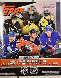 Topps NHL Stickers 2020-2021