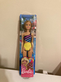 Barbie Doll, Blonde, Wearing Swimsuit. BRAND NEW.
