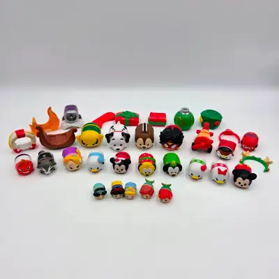 Disney Tsum Tsum Lot Princess Baymax Donald Duck Dalmatian Marve, View more