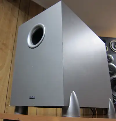 A DENON SUB: A RARE BREED! NICE BUILD, EXCELLENT SOUND. Clean, Works And Sounds Like New. This Denon...