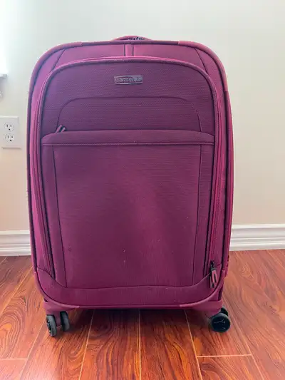 Samsonite 28" & 26" (hot pink)Both are spinners, View more
