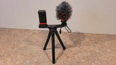 MINI TREPIED TRIPOD CELLULAIRE PHONE VLOG VIDEO RIG, View more