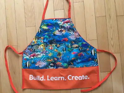 Child's  Colourful Fun Apron, View more