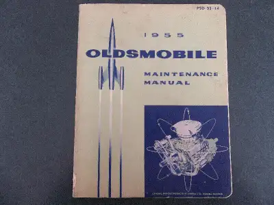 1955 Oldsmobile factory textbook shop manual, View more