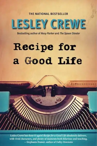 New Lesley Crewe book. Recipe for a Good Life. Pick up in Glace Bay. $20