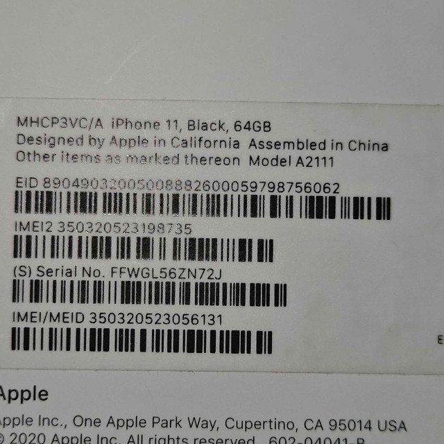 Iphone 11, Black, 64GB dans Téléphones cellulaires  à Ville de Montréal - Image 4