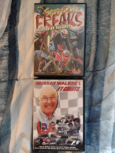 2 Racing Type DVDs, View more