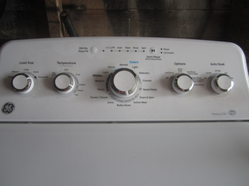 GE top load electric washer 3 years old. Washers & Dryers Annapolis Valley Kijiji
