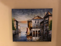 Toile/peinture originale, Venise