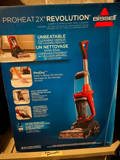 Bissell ProHeat 2X Revolution Carper Cleaner - NEW IN BOX, View more