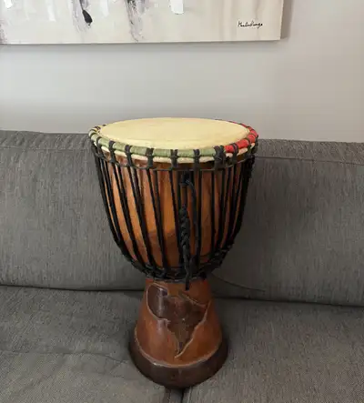 djembe africain fabriqué à la main tam tam, View more