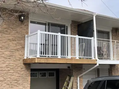 Aluminum railings , View more