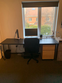 X2 Chaise de bureau IKEA Millberget (noir)