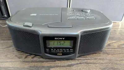 Sony ICF-CD800 CD Boombox, View more