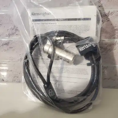 Keep your laptop safe and secure with this Kensington combination laptop lock. It features a four-wh...