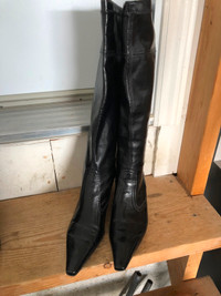 Tall Franco Sarto black boots