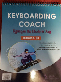 Keyboard Coach: Typing in the Modern Day, Lessons 1-60
