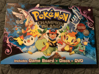 Pokemon Champion Island DVD Board Game. still in like brand new 