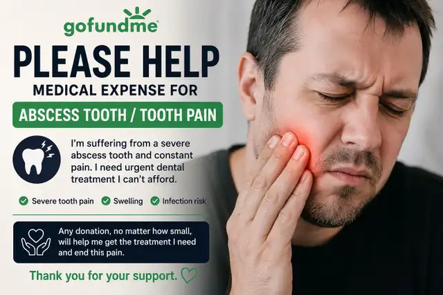  Desperate  help . Tooth infection  could lead the sepsis