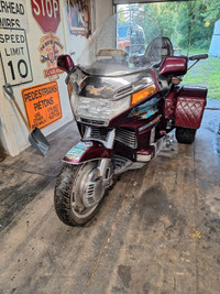 Honda Gold Wing Trike and trailer