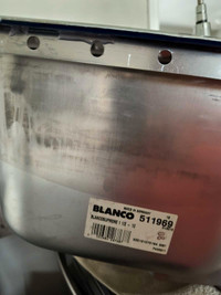Blanco stainless steel sink and faucet 
