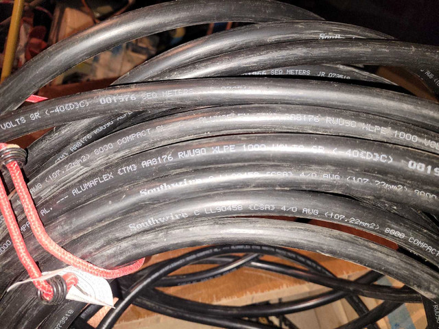 75' approx Alumaflex RWU90 cable in Electrical in Ottawa