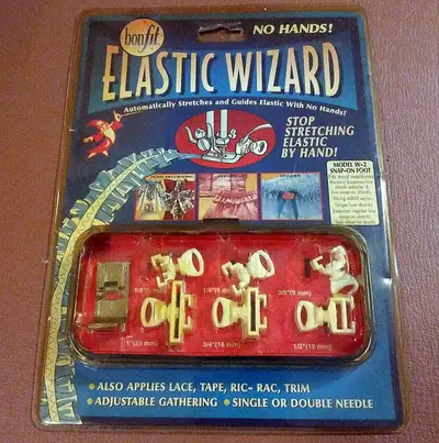 Bonfit Elastic Wizard Sewing Machine Guides & Foot Attachment, View more