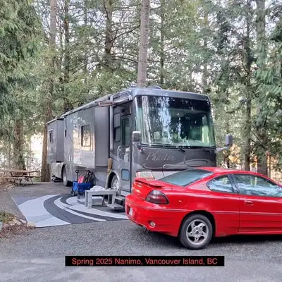 This beautiful motorhome helped us to enjoy a mild winter on Vancouver Island 2024/25. It offers the...