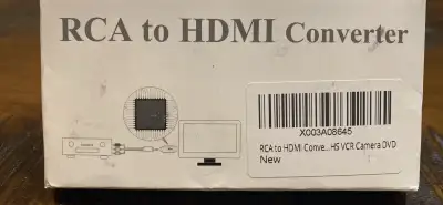 RCA to HDMI Converter,1080P AV to HDMI Adapter with RCA Cable & HDMI Cable,ABLEWE CVBS Composite to...