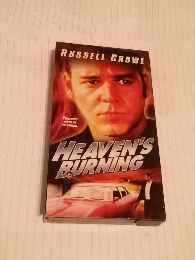 VHS - Heaven's Burning  in CDs, DVDs & Blu-ray in Calgary