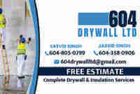 Drywall installer and finisher