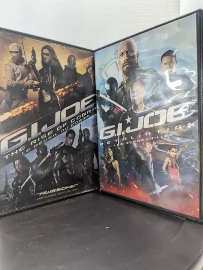 GI Joe The Rise of Cobra and GI Joe Retaliation DVD, View more