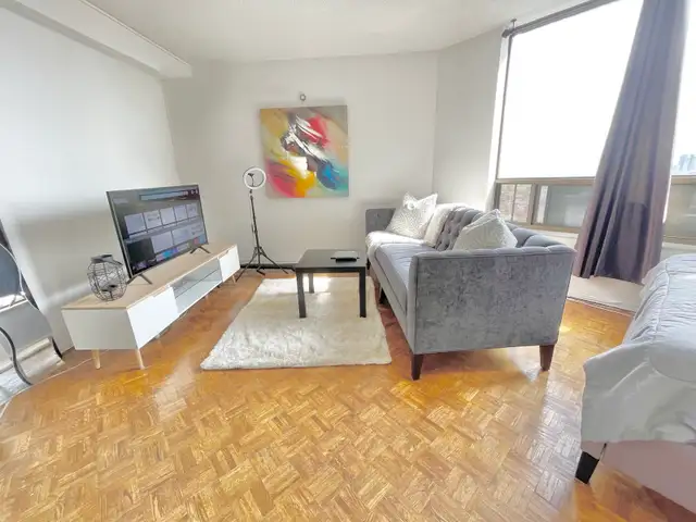 Fully Furnish Studio/Loft Apartment Cable, Net, Utils Inc.