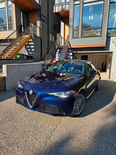 Low ballers will be blocked and ignored. 2018 Alfa Romeo Giulia AWD in Montecarlo Blue Metallic with...