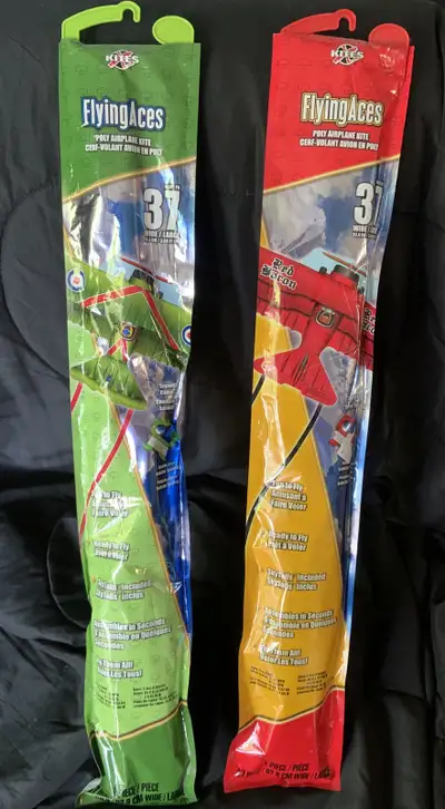 37" FLYING ACES POLY AIRPLANE KITE, View more