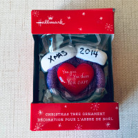 Hallmark “You give…You share… You Care” Christmas Tree Ornament