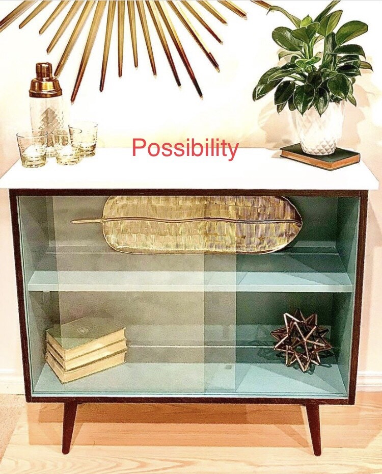 Mid century buffet for repurposing/refinishing Hutches & Display