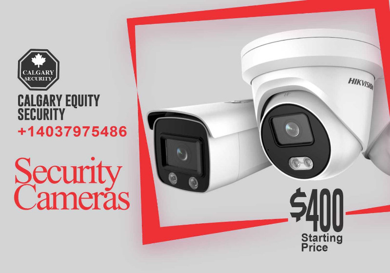 Security cameras installers calgary equity security security