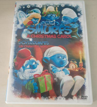 The Smurfs A Christmas Carol DVD  - English French Spanish