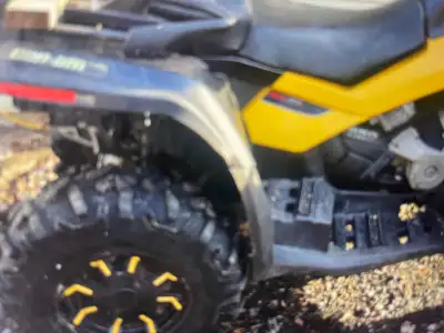 Pièce pout vtt brp. Roue ,marche pied ,aile de coter avant et arrière neuf prix à discuter inf 450 9...