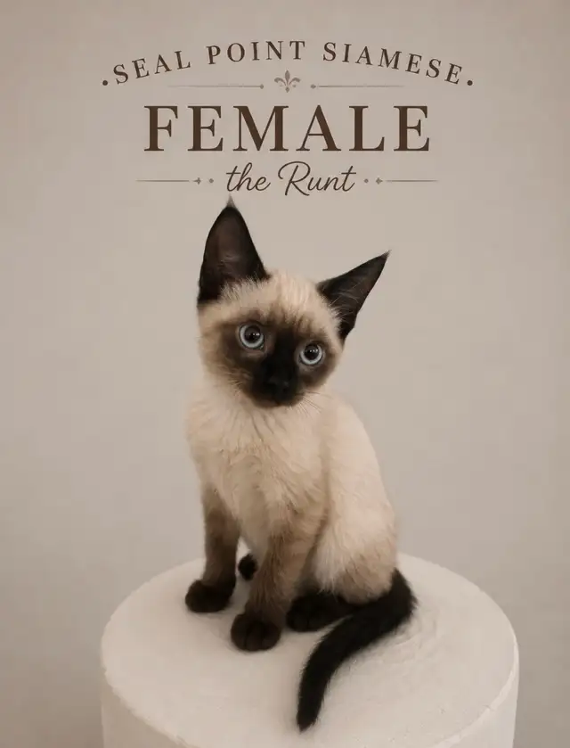 SnowShoe Siamese Mix in Cats & Kittens for Rehoming in Red Deer - Image 4