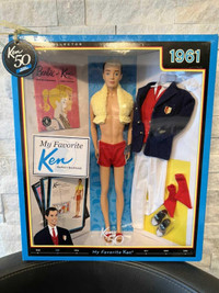 BNIB COLLECTORS 1961 Ken doll 