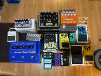 Drive/preamp pedals - Moving sale